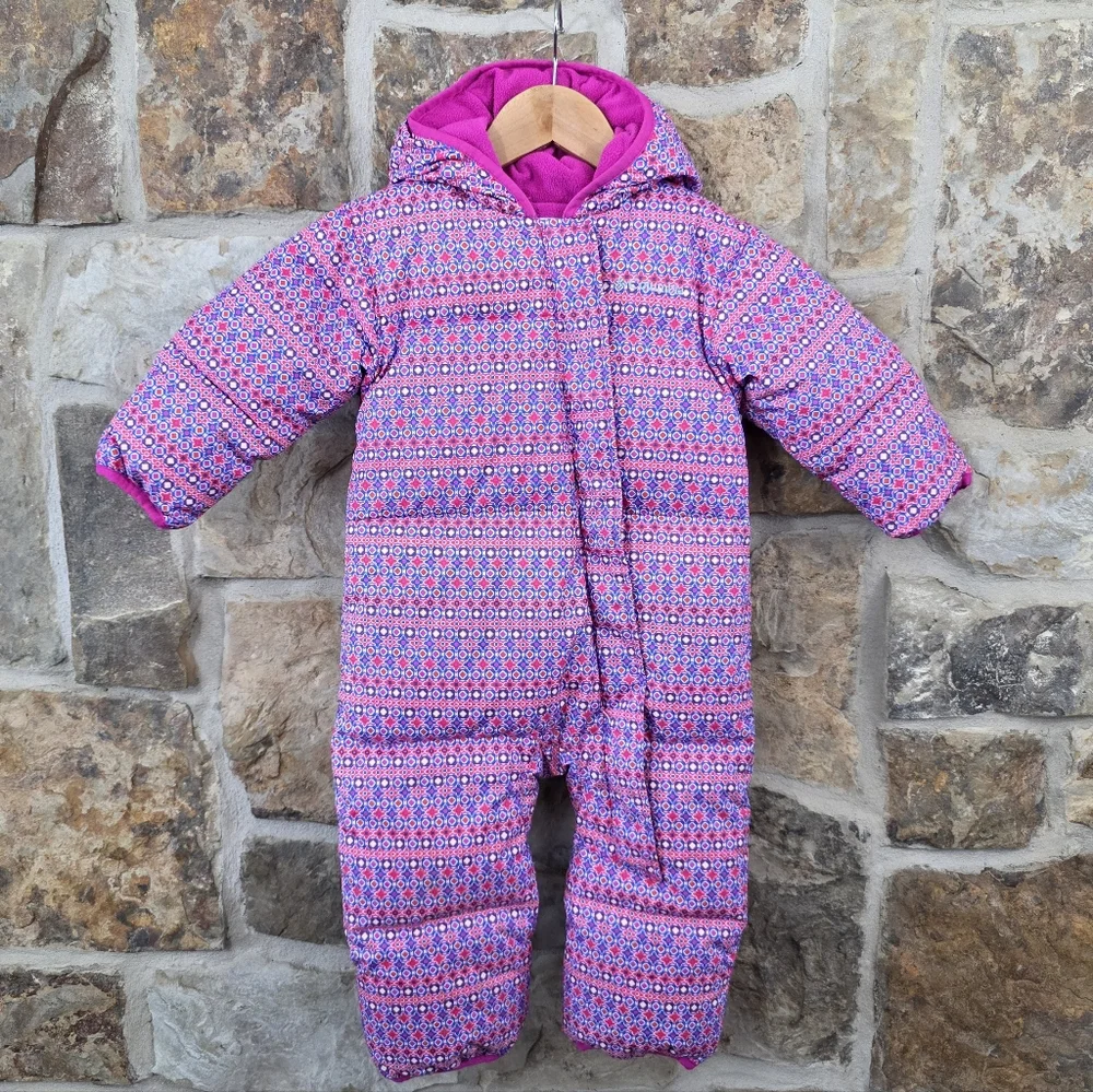 Columbia Infant Girls Snowsuit Snow Suit Set